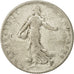 Coin, France, Semeuse, Franc, 1911, Paris, EF(40-45), Silver, KM:844.1