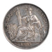 Indochine, 20 Cents, 1885, Paris, AU(50-53), Silver, 5.00