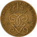 Coin, Sweden, Gustaf V, 2 Öre, 1939, EF(40-45), Bronze, KM:778