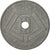 Coin, Belgium, 25 Centimes, 1942, EF(40-45), Zinc, KM:132