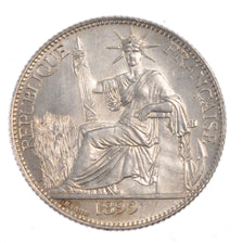 Indochine, 20 Cents, 1899, Paris, MS(60-62), Silver, 5.00