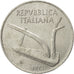 Coin, Italy, 10 Lire, 1973, Rome, AU(50-53), Aluminum, KM:93