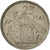 Munten, Spanje, Caudillo and regent, 25 Pesetas, 1964, ZF, Copper-nickel, KM:787
