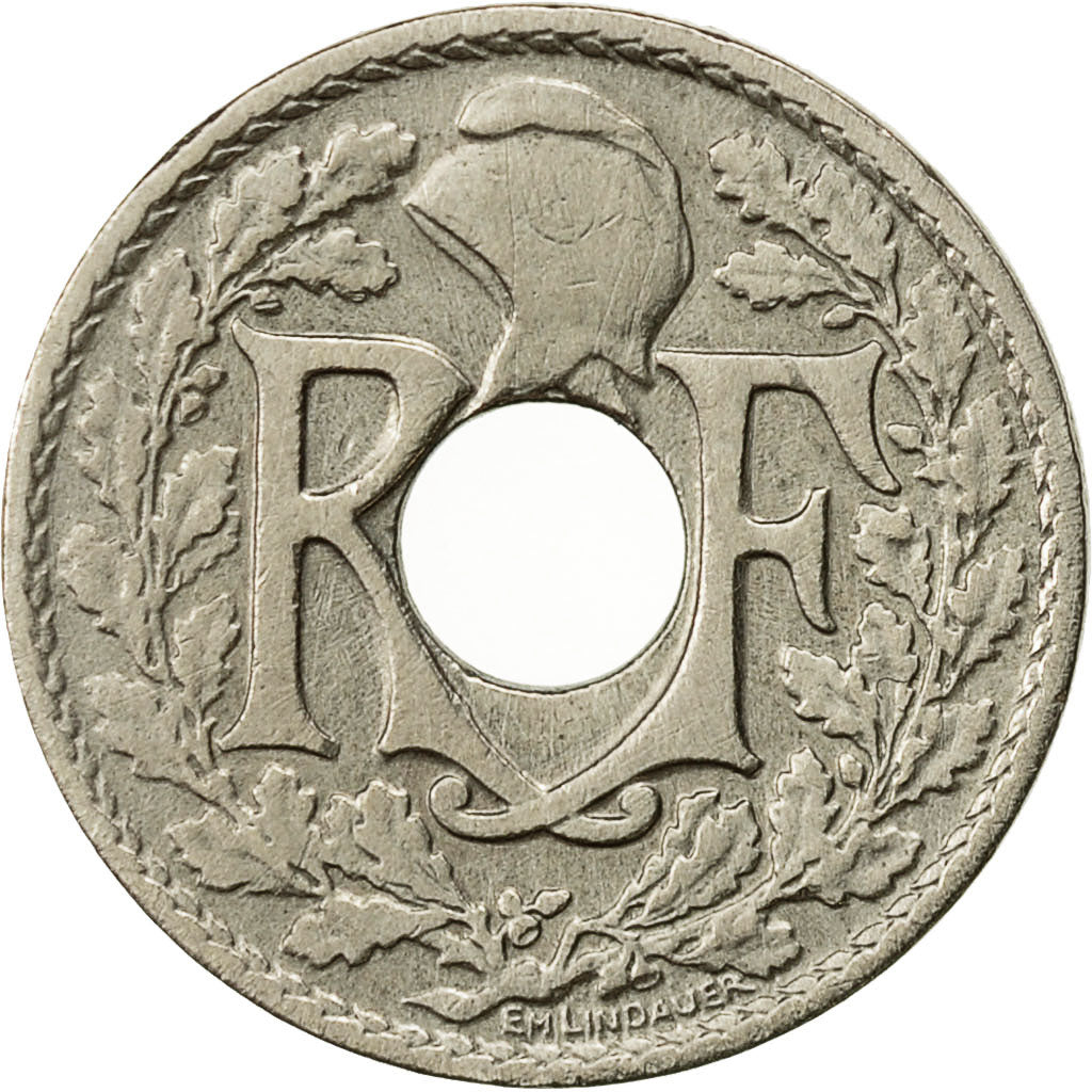 Coin, France, Lindauer, 10 Centimes, 1920, Paris, AU(50-53), Copper-nickel