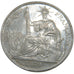 Cochinchine, 20 Cents, 1879, Paris, AU(55-58), Silver, 5.50