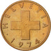 Coin, Switzerland, 2 Rappen, 1974, Bern, MS(64), Bronze, KM:47