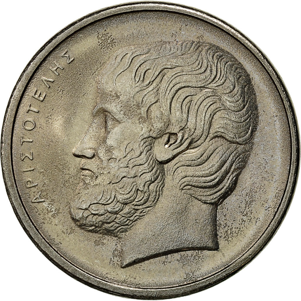 Coin, Greece, 5 Drachmes, 1986, MS(63), Copper-nickel, KM:131