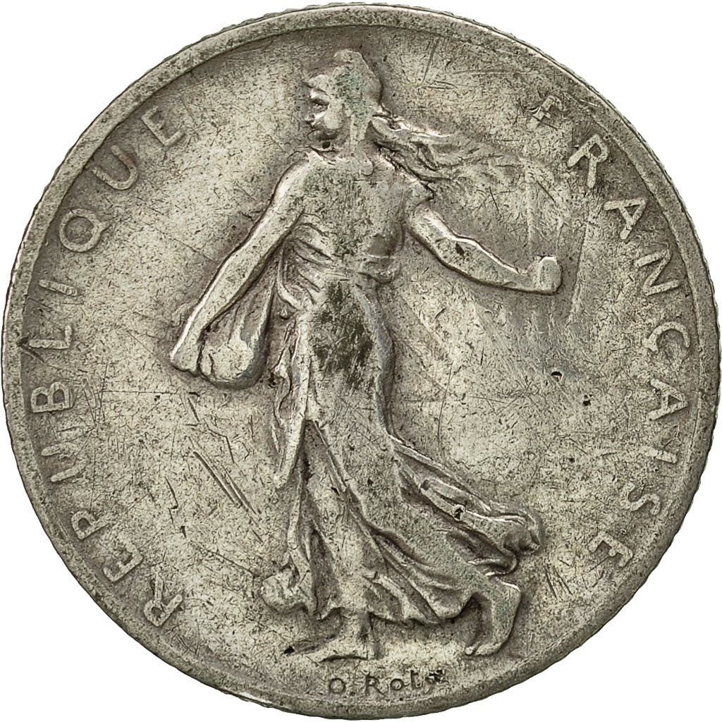 Münze, Frankreich, Semeuse, Franc, 1898, Paris, S+, Silber, KM:844.1