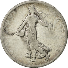 Moneta, Francia, Semeuse, Franc, 1898, Paris, MB, Argento, KM:844.1, Gadoury:427