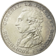 Coin, France, Lafayette, 100 Francs, 1987, Paris, AU(55-58), Silver, KM:962