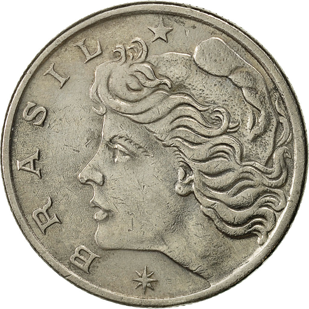 Monnaie, Brésil, 20 Centavos, 1970, TTB+, Stainless Steel, KM:Pr3