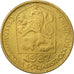 Moneda, Checoslovaquia, 20 Haleru, 1987, MBC, Níquel - latón, KM:74