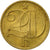 Monnaie, Tchécoslovaquie, 20 Haleru, 1987, TTB, Nickel-brass, KM:74