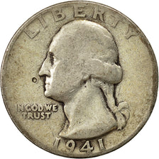 Münze, Vereinigte Staaten, Washington Quarter, Quarter, 1941, U.S. Mint