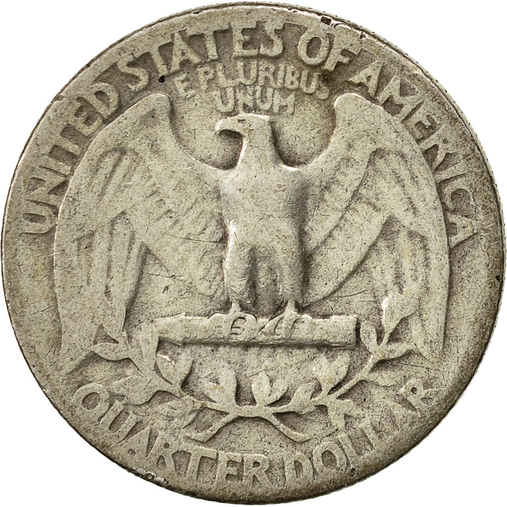 United States, Washington Quarter, Quarter, 1944, U.S. Mint, Philadelphia