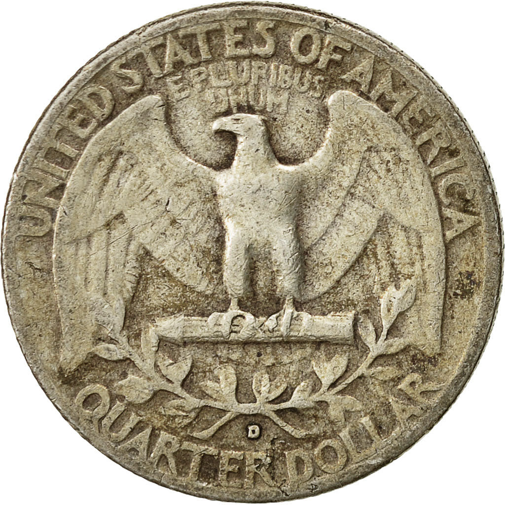États-Unis, Washington Quarter, Quarter, 1952, U.S. Mint, Denver, TB+, Argent