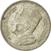 Morocco, Mohammed V, Dirham, 1960, Paris, VF(30-35), Silver, KM:55