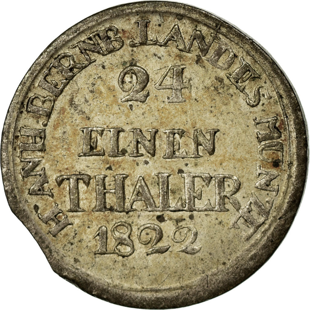 Coin, German States, ANHALT-BERNBURG, Alexius Friedrich Christian, 1/24 Thaler
