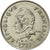 Moneda, Nueva Caledonia, 10 Francs, 1973, Paris, MBC+, Níquel, KM:11