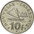 Moneta, Nowa Kaledonia, 10 Francs, 1973, Paris, AU(50-53), Nikiel, KM:11