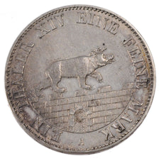 Stati tedeschi, ANHALT-BERNBURG, Alexander Carl, Thaler, 1855, Berlin, SPL, A...