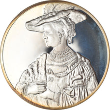 France, Medal, Peinture, Rembrandt, Portrait de Saskia, Arts & Culture