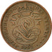 Moneda, Bélgica, 2 Centimes, 1905, MBC+, Cobre, KM:36