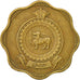 Ceylon, Elizabeth II, 10 Cents, 1969, EF(40-45), Nickel-brass, KM:130