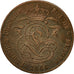 Belgium, Leopold I, 2 Centimes, 1846, AU(55-58), Copper, KM:4.2
