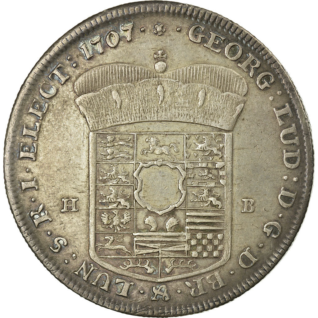 Coin, German States, BRUNSWICK-LUNEBURG-CALENBERG-HANNOVER, George Ludwig, 2/3