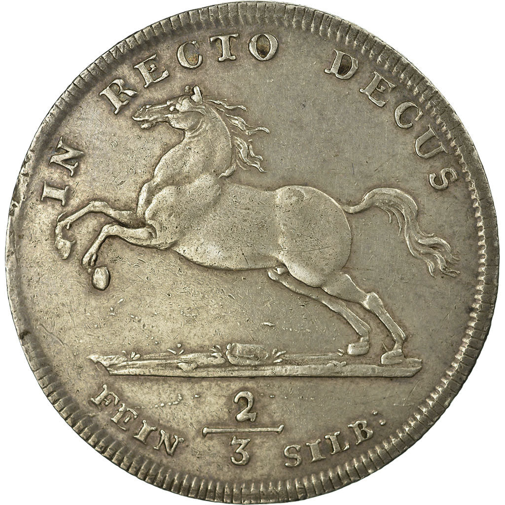 Coin, German States, BRUNSWICK-LUNEBURG-CALENBERG-HANNOVER, George Ludwig, 2/3