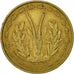 Coin, West African States, 25 Francs, 1971, Paris, EF(40-45), Aluminum-Bronze