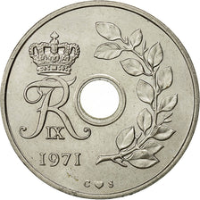 Münze, Dänemark, Frederik IX, 25 Öre, 1971, Copenhagen, VZ, Copper-nickel