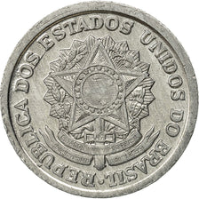 Coin, Brazil, Cruzeiro, 1959, AU(50-53), Aluminum, KM:570