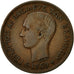 Coin, Greece, George I, 5 Lepta, 1869, Strassburg, AU(50-53), Copper, KM:42