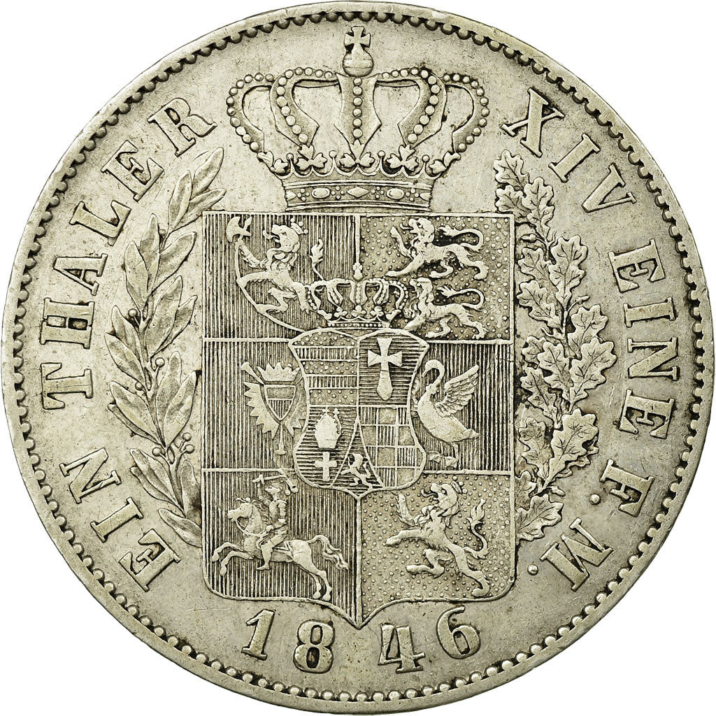 Coin, German States, OLDENBURG, Paul Friedrich August, Thaler, 1846, Hannover