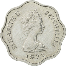 Münze, Seychelles, 5 Cents, 1972, British Royal Mint, SS+, Aluminium, KM:18