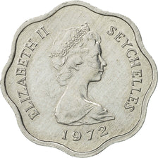 Coin, Seychelles, 5 Cents, 1972, British Royal Mint, AU(50-53), Aluminum, KM:18