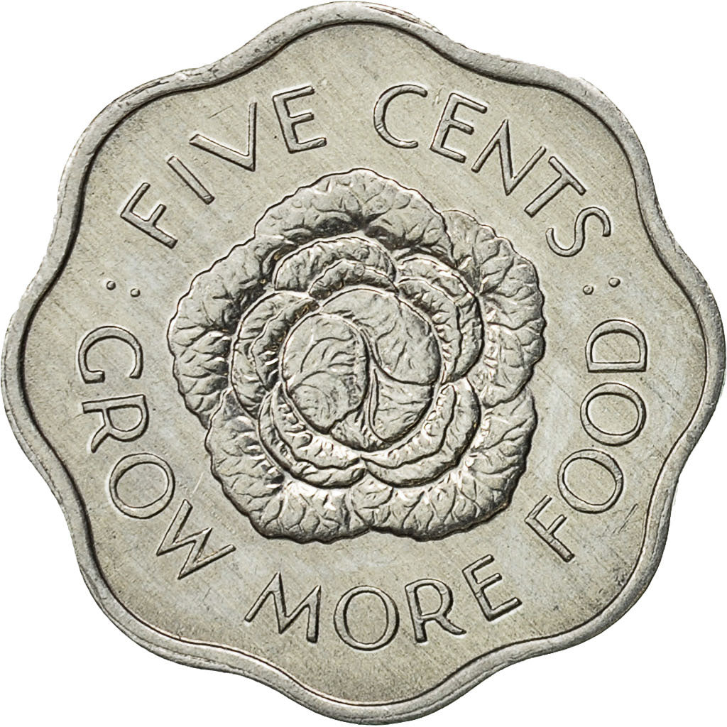 Coin, Seychelles, 5 Cents, 1972, British Royal Mint, AU(50-53), Aluminum, KM:18
