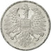 Coin, Austria, 2 Groschen, 1966, EF(40-45), Aluminum, KM:2876