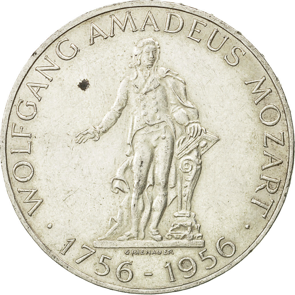 Münze, Österreich, 25 Schilling, 1956, SS, Silber, KM:2881