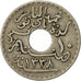 Monnaie, Tunisie, Muhammad al-Nasir Bey, 10 Centimes, 1920, Paris, TTB