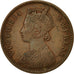 Coin, INDIA-BRITISH, Victoria, 1/4 Anna, 1887, EF(40-45), Copper, KM:486