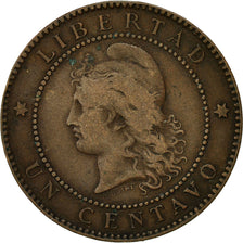 Monnaie, Argentine, Centavo, 1884, TTB, Bronze, KM:32