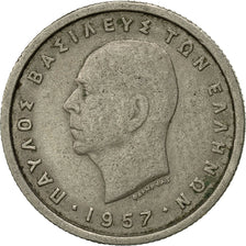 Coin, Greece, Paul I, 50 Lepta, 1957, EF(40-45), Copper-nickel, KM:80