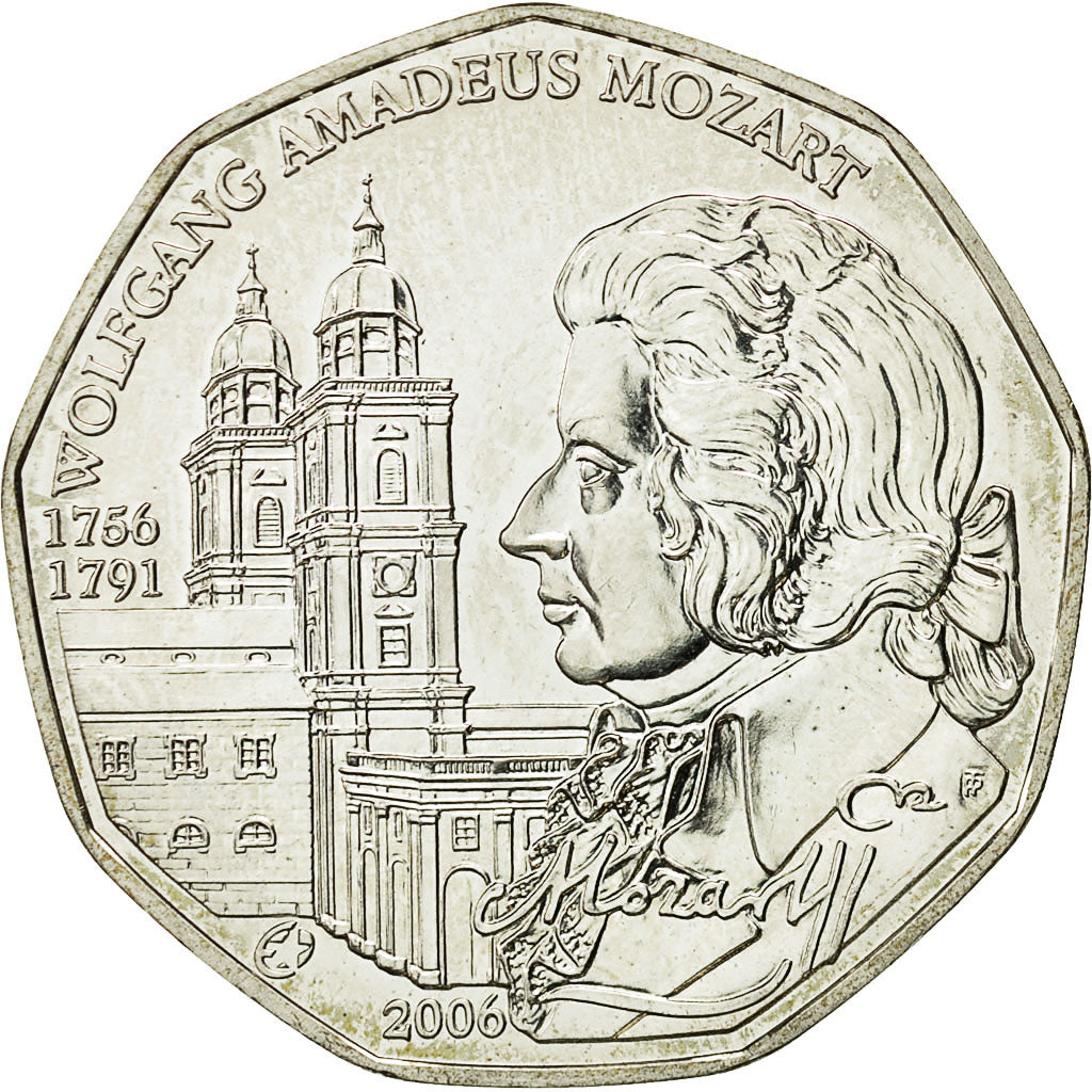 Coin, Austria, 5 Euro, 2006, Vienna, AU(55-58), Silver, KM:3131