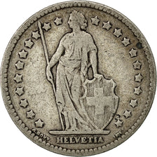 Coin, Switzerland, Franc, 1909, Bern, EF(40-45), Silver, KM:24