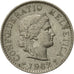 Moneta, Szwajcaria, 5 Rappen, 1962, Bern, AU(50-53), Miedź-Nikiel, KM:26