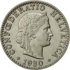 Moneta, Svizzera, 20 Rappen, 1930, Bern, BB+, Nichel, KM:29