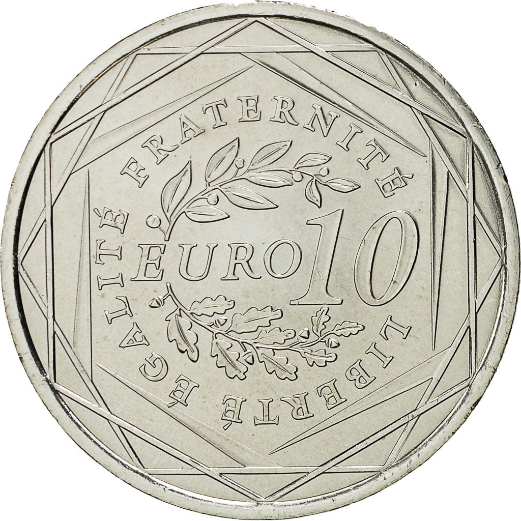 Coin, France, 10 Euro, 2009, AU(55-58), Silver, KM:1580